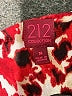 212 Collection 100% Polyester Red Tank Top Size M - photo 7
