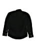 CALVIN KLEIN JEANS Solid Black Long Sleeve Button-Down Shirt Size 8 - photo 2