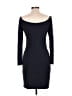 Three Dots Solid Black Casual Dress Size L (estimated) - photo 2