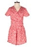 Princess Polly 100% Polyester Floral Orange Red Romper Size 0 - photo 1