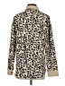 Unbranded 100% Polyester Animal Print Gold Coat Size S - photo 2