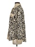 Unbranded 100% Polyester Animal Print Gold Coat Size S - photo 5