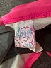 B. Split Solid Pink Swimsuit Top Size XL - photo 3