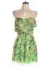 Jay Godfrey 100% Polyester Tropical Green Romper Size 10 - photo 1