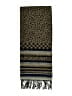V.Fraas 100% Polyester Brown Tan Scarf One size - photo 2