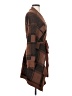 Time and Tru 100% Polyester Brown Cardigan Size S - photo 4