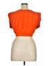 Shein Curve Orange Short Sleeve Top Size 0X - photo 2