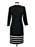 MSK Stripes Black Casual Dress Size S - photo 2
