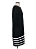 MSK Stripes Black Casual Dress Size S - photo 4