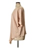 Bar III 100% Polyester Tan Short Sleeve Blouse Size XL - photo 5