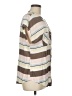 Torrid 100% Rayon Stripes Brown Short Sleeve Blouse Size Med Plus (00) - photo 4