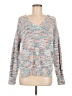 Rachel Zoe TJX 100% Polyester Tweed Blue Pullover Sweater Size M - photo 1