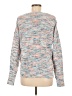 Rachel Zoe TJX 100% Polyester Tweed Blue Pullover Sweater Size M - photo 2