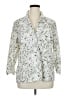 Briggs Floral Green Ivory Blazer Size XL - photo 1