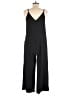 I. Joah 100% Polyester Solid Black Jumpsuit Size M - photo 2