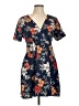 Shein Floral Blue Casual Dress Size L - photo 1