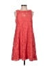 Donna Morgan 100% Polyester Red Cocktail Dress Size 4 - photo 1