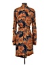 Babaton 100% Polyester Print Orange Jacket Size S - photo 2