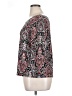 Brittany Black Black 3/4 Sleeve Top Size 1X - photo 5