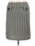Body Central Houndstooth Black Casual Skirt Size L - photo 1