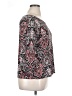 Brittany Black Black 3/4 Sleeve Top Size 1X - photo 4