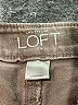 Ann Taylor LOFT Outlet Brown Khakis Size 8 - photo 3