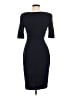 Connected Apparel Solid Black Cocktail Dress Size 6 - photo 2
