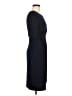 Connected Apparel Solid Black Cocktail Dress Size 6 - photo 4