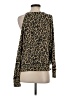 LNA Animal Print Gold Pullover Sweater Size XS - photo 2