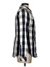 BKE 100% Cotton Checkered-gingham Gray Long Sleeve Button-Down Shirt Size S - photo 4