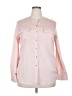 Premise Studio 100% Polyester Pink Long Sleeve Blouse Size XL - photo 1