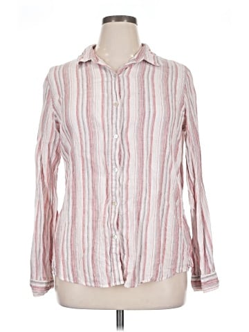 Jones New York Long Sleeve Button-Down Shirt (view 1)
