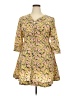 Assorted Brands Floral Yellow Casual Dress Size XXL (estimated) - photo 1