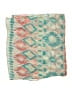 Unbranded 100% Polyester Floral Teal White Scarf One size - photo 2