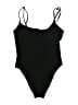 Cotton on Body Solid Black One Piece Swimsuit Size M - photo 1