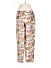 J.Crew Floral Gold Silk Pants Size 2 - photo 1
