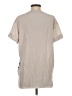 ALLSAINTS 100% Silk Gray Short Sleeve Silk Top Size 4 - photo 2