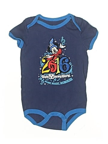Disney Parks Short Sleeve Onesie (view 1)