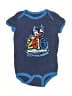 Disney Parks 100% Elastic Graphic Blue Short Sleeve Onesie 9-12 MO / 12 MO - photo 1