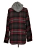 Ci Sono Burgundy Poncho Size M - photo 2