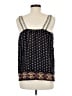 Hazel 100% Rayon Black Sleeveless Blouse Size M - photo 2