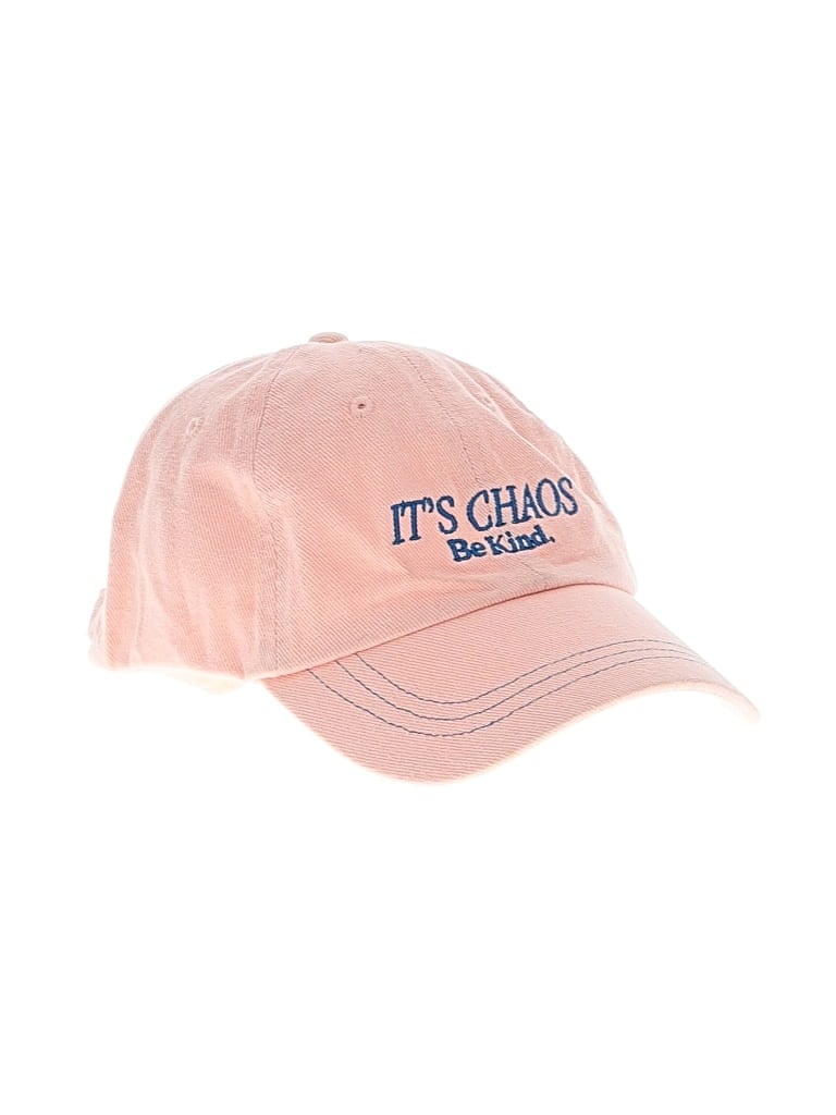 Pre-owned Rubi Baseball Cap In Pink