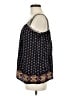 Hazel 100% Rayon Black Sleeveless Blouse Size M - photo 5