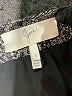 Joie 100% Silk Chevron-herringbone Gray Silk Pants Size S - photo 7