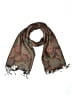 Unbranded Paisley Brown Orange Scarf One size - photo 1