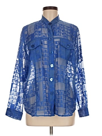Draper's & Damon's Long Sleeve Blouse (view 1)