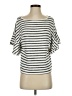 Banana Republic Silver Short Sleeve Top Size XXS - photo 1