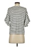 Banana Republic Silver Short Sleeve Top Size XXS - photo 2