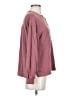 Lou & Grey Burgundy Pullover Sweater Size S - photo 4