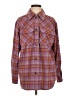 Steve Madden Plaid Purple Coat Size S - photo 1